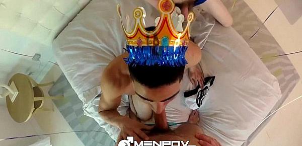  Birthday Threesome - Draven Milo Fucked by Victor and Dimitri Kane